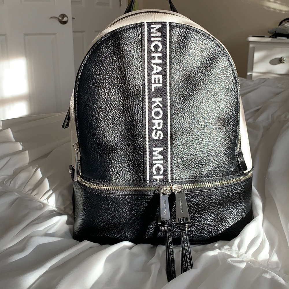 Michael Kors logo medium backpack